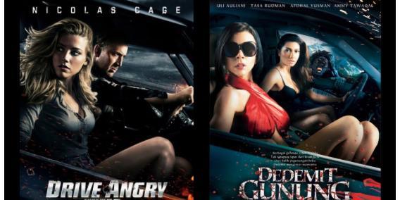 Gak Nyangka, Poster Film Luar Negeri Tiru Indonesia?